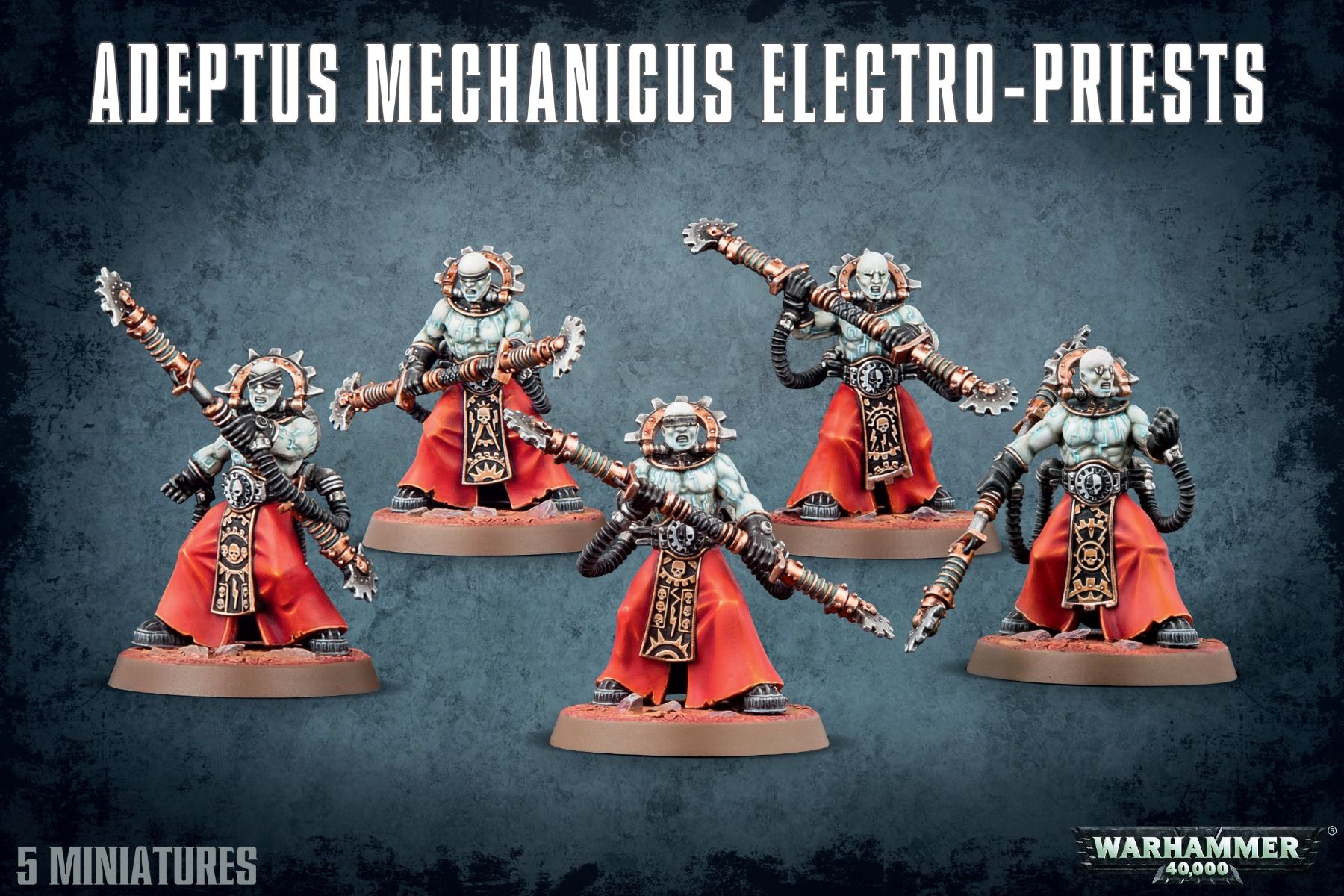 Каталог 59-15 Adeptus Mechanicus Electro-Priests от магазина Масштаб -  Магазин МасШтаб