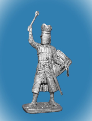 Картинка 222. Оловянный солдатик Вальтер фон Герольдсек, епископ Страсбурга, 1262 г., 54мм  от магазина Масштаб