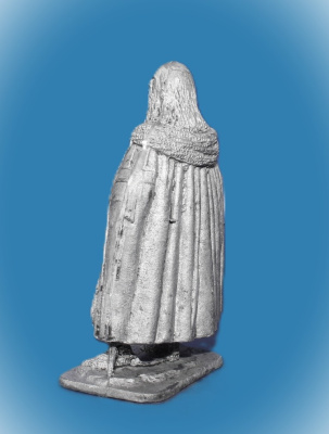 Картинка 196. Оловянный солдатик Жак де Моле, магистр ордена тамплиеров, 1244-1314 гг., 54мм  от магазина Масштаб