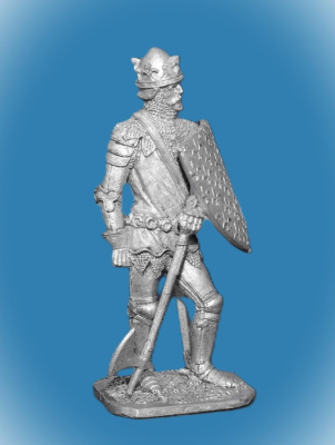 Картинка 237. Оловянный солдатик Король Франции Иоанн 2 Добрый, 1356, 54мм  от магазина Масштаб