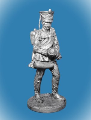 Картинка NAP-042 Канонир (2 номер) армейской пешей артиллерии. Россия, 1809-14 гг. 54 мм  от магазина Масштаб