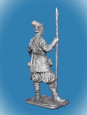Картинка 332 Оловянный солдатик Древнерусский воин. Русь, 10 век, 54 мм  от магазина Масштаб