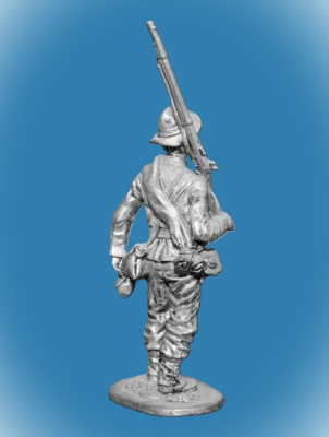 Картинка 075. Оловянный солдатик Солдат армии южан. США, 1861-65 гг., 54мм  от магазина Масштаб