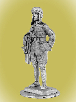 Картинка P-126 Летчик французской армии, 1915 г., 54 мм, металл  от магазина Масштаб