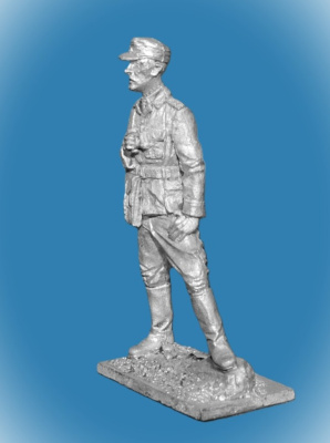 Картинка 064. Оловянный солдатик Офицер Вермахта в Тунисе, 1943 г., 54мм  от магазина Масштаб