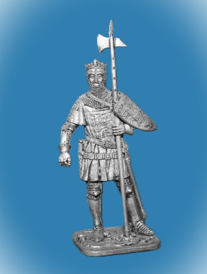 Картинка 191. Оловянный солдатик Генри Гросмонт. Англия, середина 14 в, 54мм  от магазина Масштаб