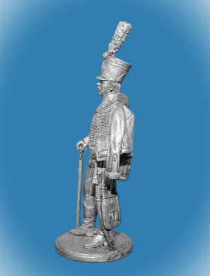 Картинка NAP-057 Оловянный солдатик Вахмистр 4-го гусарского полка Дестен-Гомбурга 1805-15 гг, 54 мм  от магазина Масштаб