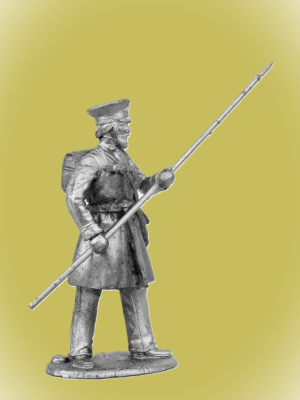 Картинка P-364 Пеший ратник Рязанского ополчения, 54мм  от магазина Масштаб