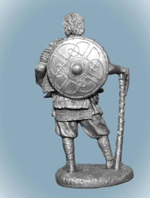 Картинка EK-75-13 Варяжский стражник, X-XIV A.D. 75 мм  от магазина Масштаб