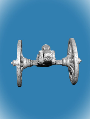 Картинка AR05 6-ти фунтовая французская пушка, 1812г., 54мм  от магазина Масштаб