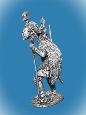 Картинка 066. Оловянный солдатик Кельтский воин, 5 век до н.э., 54мм  от магазина Масштаб