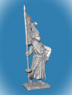 Картинка 330 Оловянный солдатик Хартман фон Ауэ, 12-13 вв., 54 мм  от магазина Масштаб