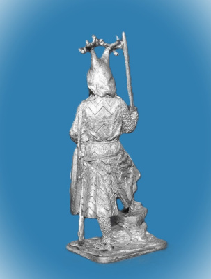 Картинка 315. Оловянный солдатик Генрих фон Фрауберг, 13 век, 54 мм  от магазина Масштаб