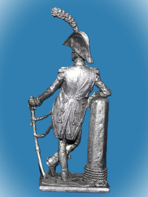 Картинка 163. Оловянный солдатик Офицер батальона моряков Имп. Гвардии. Франция, 1809-12 гг., 54мм  от магазина Масштаб