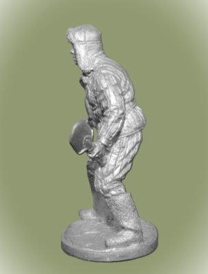Картинка WWII-014 Боец Красной Армии, 1941-43 гг. , СССР ,54 мм.  от магазина Масштаб