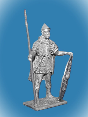 Картинка 106. Оловянный солдатик Римский вспомогательный пехотинец, 1-2 вв. н.э., 54мм  от магазина Масштаб