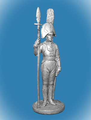 Картинка NAP-065 Оловянный солдатик Обер-офицер Орловского мушкетерского полка. Россия 1804-06, 54 мм  от магазина Масштаб