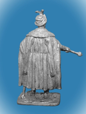 Картинка 205. Оловянный солдатик Казацкий полковник. Украина, 17 в, 54мм  от магазина Масштаб
