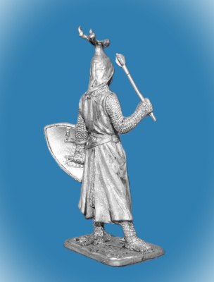 Картинка 318. Оловянный солдатик Граф Отто фон Ботенлаубен. Германия, 13 век, 54 мм  от магазина Масштаб