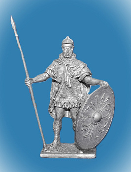 Картинка 106. Оловянный солдатик Римский вспомогательный пехотинец, 1-2 вв. н.э., 54мм  от магазина Масштаб