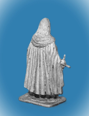 Картинка 196. Оловянный солдатик Жак де Моле, магистр ордена тамплиеров, 1244-1314 гг., 54мм  от магазина Масштаб