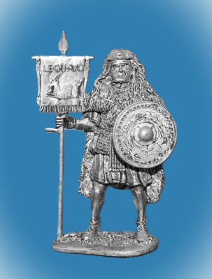 Картинка 100. Оловянный солдатик Римский вексилларий, 1 век н.э., 54мм  от магазина Масштаб