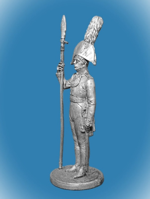 Картинка NAP-065 Оловянный солдатик Обер-офицер Орловского мушкетерского полка. Россия 1804-06, 54 мм  от магазина Масштаб