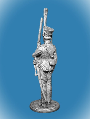Картинка NAP-103 Оловянный солдатик Рядовой армейского конно-егерского полка. Россия, 1812-14гг., 54 мм  от магазина Масштаб