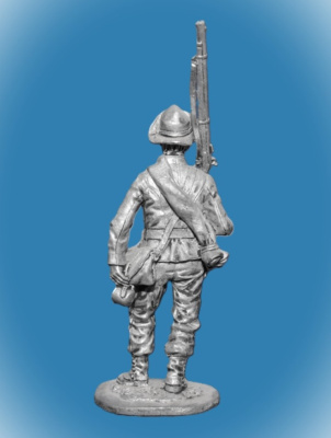 Картинка 075. Оловянный солдатик Солдат армии южан. США, 1861-65 гг., 54мм  от магазина Масштаб