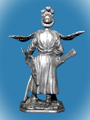 Картинка 159. Оловянный солдатик Польский кавалерист, нач. 17 в, 54мм  от магазина Масштаб