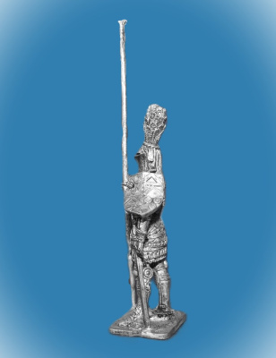 Картинка 103. Оловянный солдатик  Сэр Эдмунд де Торп. Англия, конец 14 – нач. 15 в., 54мм  от магазина Масштаб
