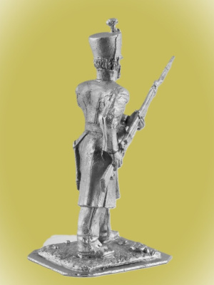 Картинка P-077 Ратник Батальонов Стрелков Земского войска, 1807г.., 54 мм, металл  от магазина Масштаб