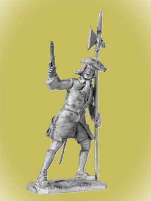 Картинка P-246 Сержант лейб-гвардии Семеновского полка, 1702-1712 г.г., 54мм  от магазина Масштаб