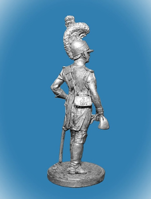 Картинка NAP-032 Оловянный солдатик Ряд.1-й роты (Милан) Почетной королевской гвардии Италия 1811-12 гг.  от магазина Масштаб