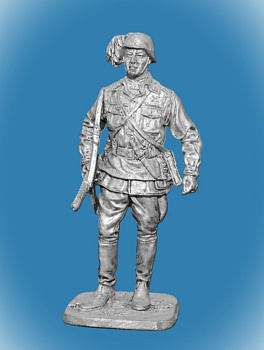 Картинка 109. Оловянный солдатик Офицер берсальерного батальона. Италия, 1943-45 гг., 54мм  от магазина Масштаб
