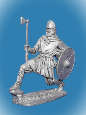 Картинка 210. Оловянный солдатик Викинг, 9-10 вв., 54мм  от магазина Масштаб