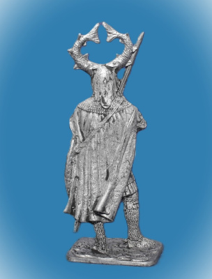 Картинка 316. Оловянный солдатик Граф Крафт фон Тоггенбург, 14 век, 54 мм  от магазина Масштаб