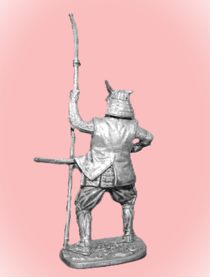 Картинка 123. Оловянный солдатик Самурай, 1600 год, 54мм  от магазина Масштаб