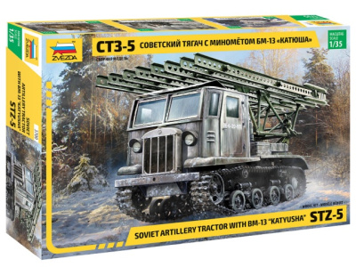 sovetskiy_tyagach_stz_5_s_minometom_bm_13_katyusha