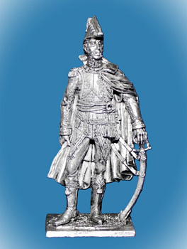 Картинка 040. Оловянный солдатик Дивизионный генерал Груши Франция 1809-12г, 54мм  от магазина Масштаб