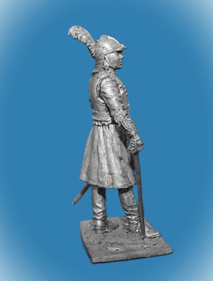 Картинка 239. Оловянный солдатик Офицер драгунских полков, 1698-1704гг. Россия, 54мм  от магазина Масштаб