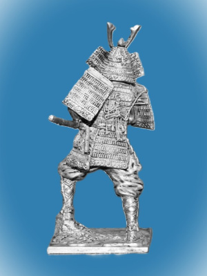 Картинка 172. Оловянный солдатик Самурай, 12 в, 54мм  от магазина Масштаб