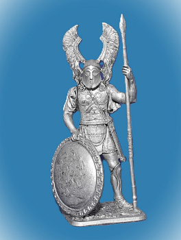 Картинка 254. Оловянный солдатик Гоплит. Конец 6 века до.н.э., 54мм  от магазина Масштаб