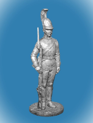 Картинка NAP-098 Оловянный солдатик Русский драгун, 1810-14 гг, 54 мм  от магазина Масштаб