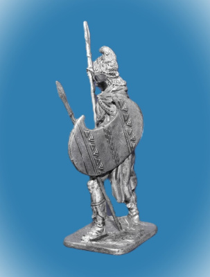 Картинка 212. Оловянный солдатик Фракийский пельтаст, 5 век до н.э., 54мм  от магазина Масштаб