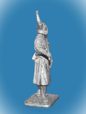 Картинка 312. Оловянный солдатик Готфрид фон Нейфен. Германия, 13 век, 54 мм  от магазина Масштаб