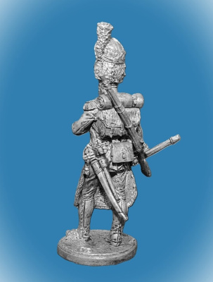 Картинка NAP-048 Оловянный солдатик Сапер 2-го пехотного полка. Берг 1807-12 гг., 54 мм  от магазина Масштаб