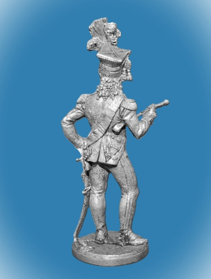 Картинка NAP-050 Оловянный солдатик Король Неаполитанский, марш Франции Иоахим Мюрат 1810-12 гг, 54 мм  от магазина Масштаб