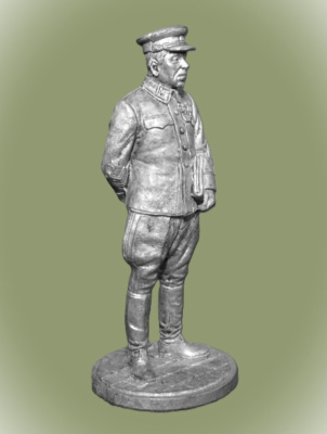 Картинка WWII-002 Оловянный солдатик Нач.Генштаба РККА Шапошников 1941 - 42 г. СССР, 54 мм.  от магазина Масштаб