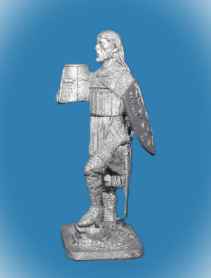 Картинка 217. Оловянный солдатик Тевтонский рыцарь, 13 в, 54мм  от магазина Масштаб